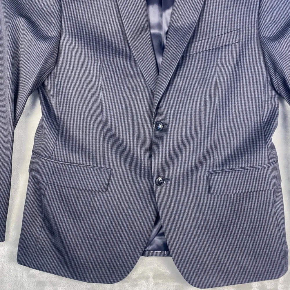 Dkny charcoal pinstripe